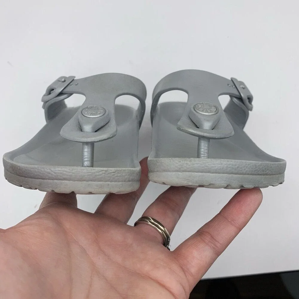 Birkenstock Kids Sz 12 12.5 Gizeh Sandals‎ Beach EVA Waterproof Shoes Flip Flops